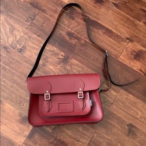 Zatchels Oxblood Leather Satchel
